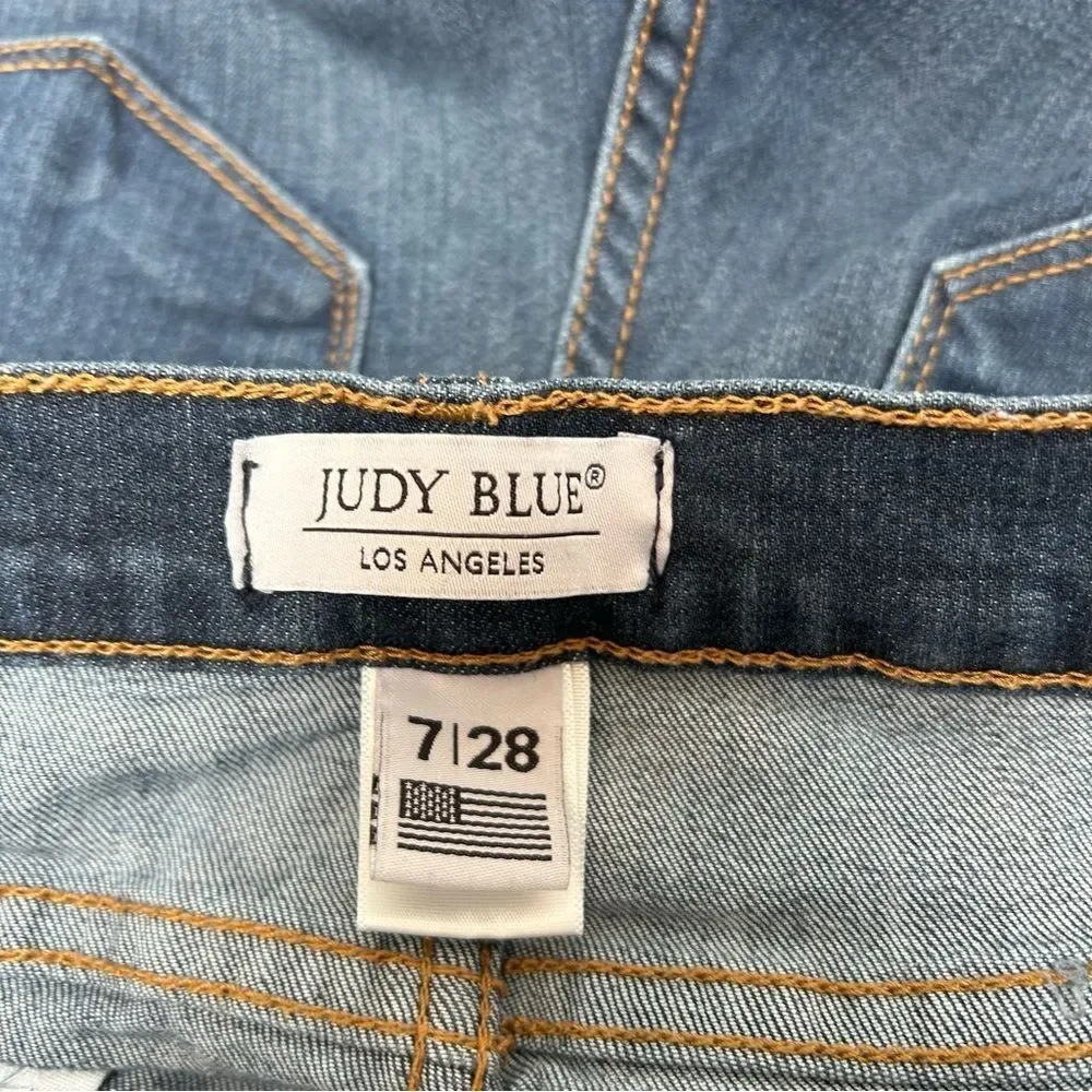 Judy Blue High Waist Skinny Non Distressed Jeans Style #8390 size 7/28 - Picture 2 of 5